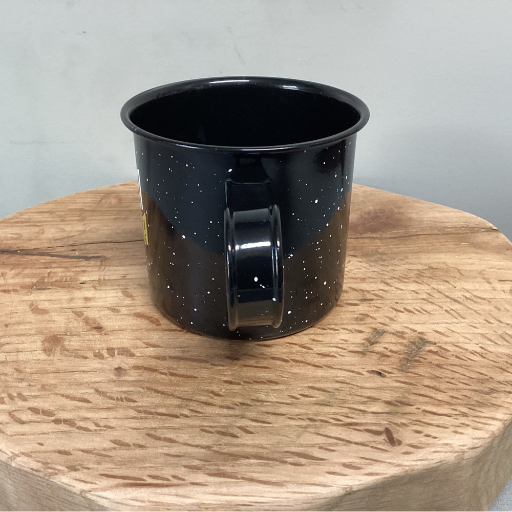 Chattanooga Themed Souvenir Black Tin / Metal Coffee Mug / Cup - Excellent - Picture 3 of 11